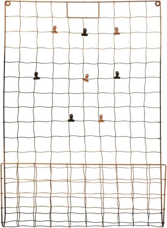 Premier-Housewares-Wall-Mount-Magazine-with-Clips-Newspaper-Rack